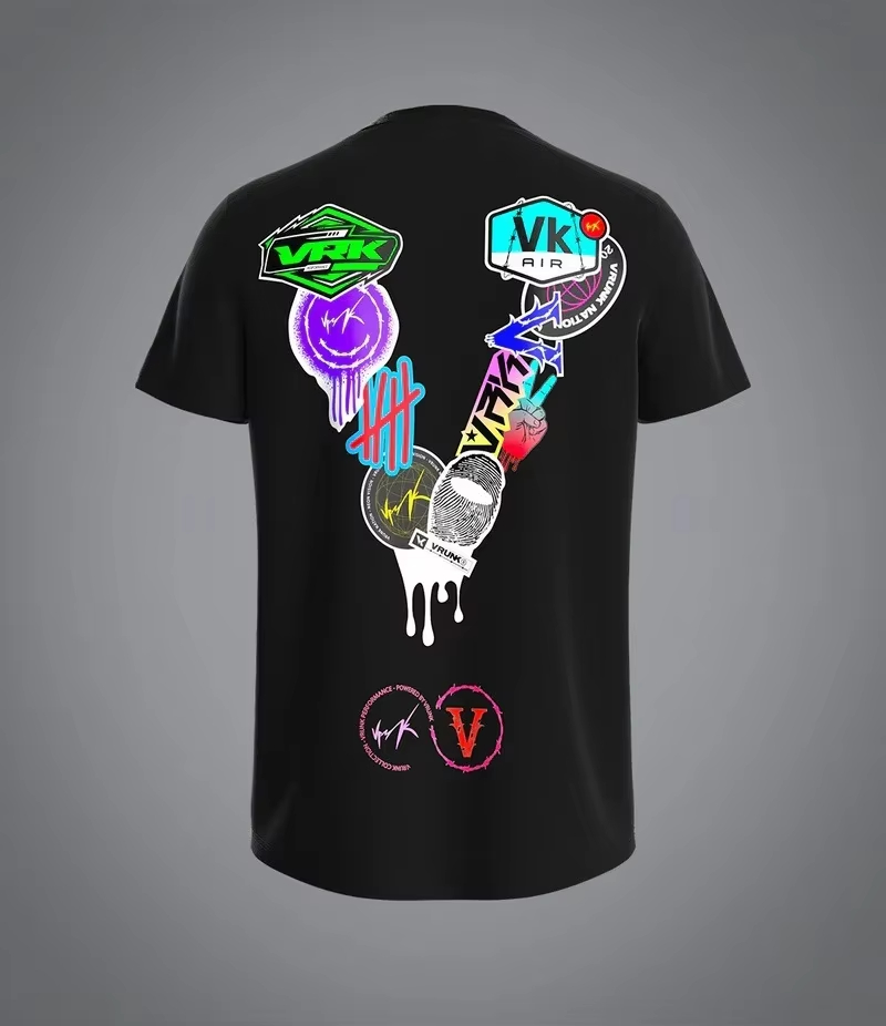 Streetwear Brand Graphic Designer - การออกแบบสติกเกอร์ สไตล์กราฟฟิตี้แนวสตรีท แบรนด์แฟชั่น เสื้อยืดผ้าฝ้ายลายกราฟิก สำหรับผู้ชายและผู้หญิง เสื้อผ้าสตรีทแวร์ฤดูร้อน