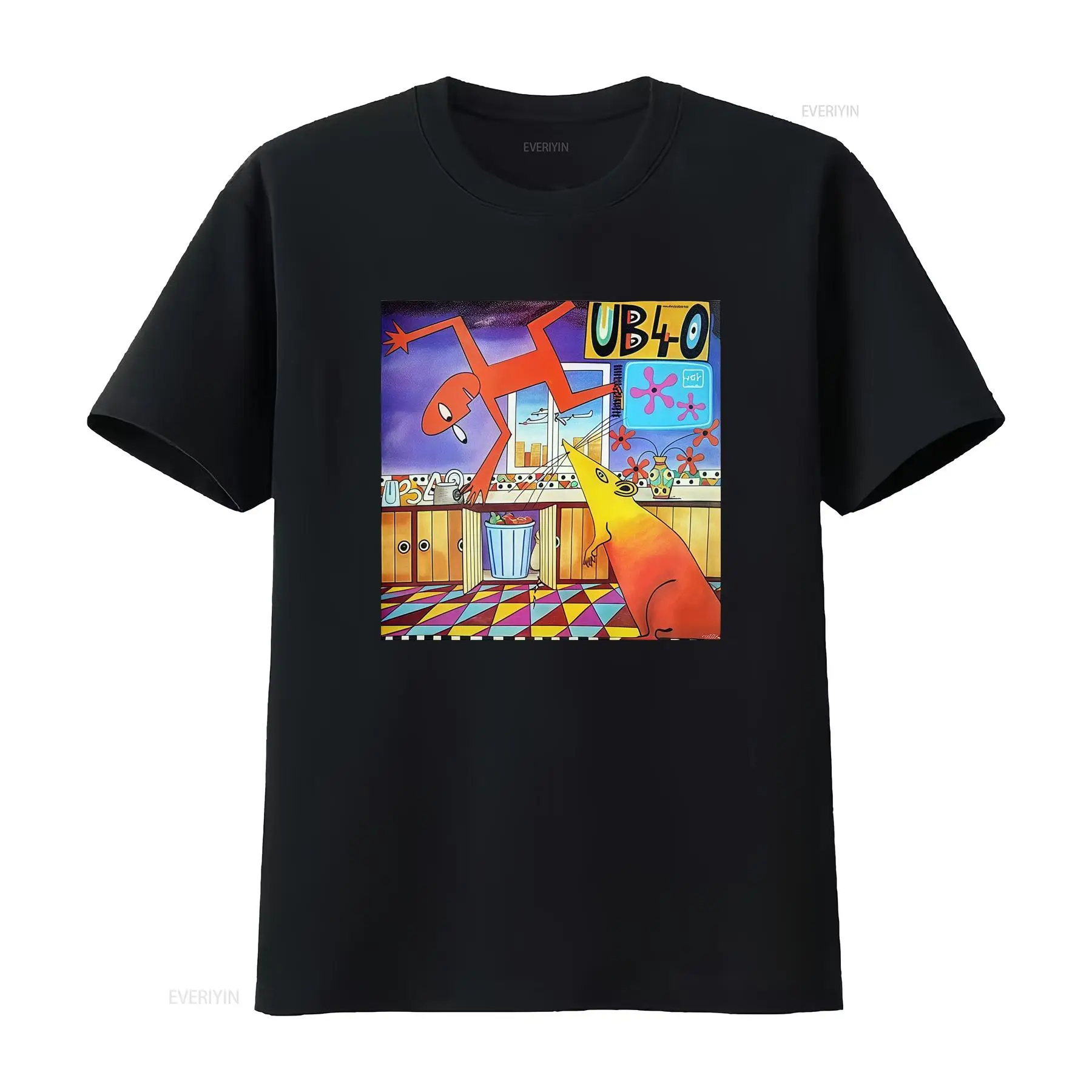 Streetwear Brand Graphic Designer - เสื้อยืด UB40 Rat In The Kitchen