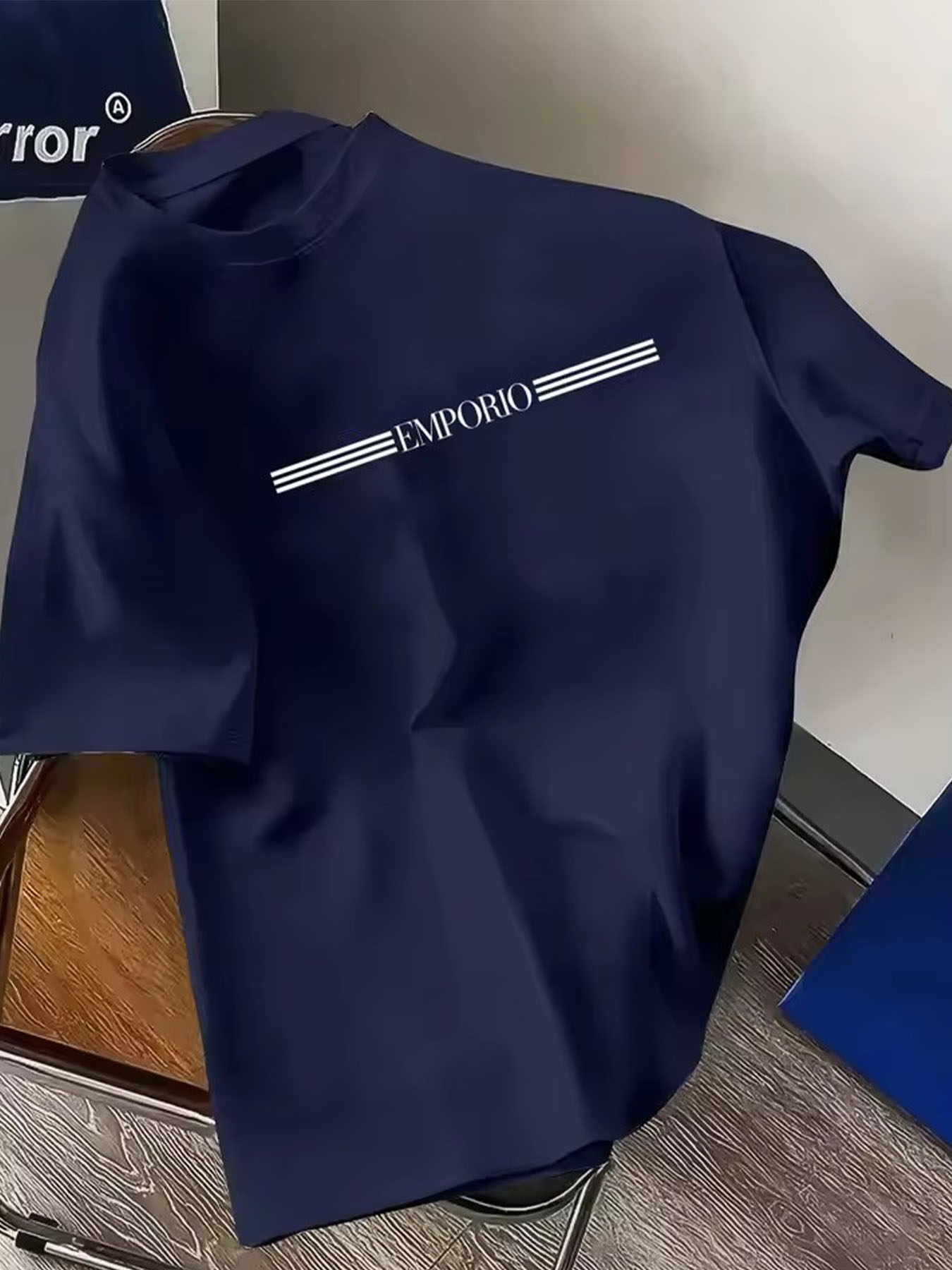 Streetwear Brand Marketing - เสื้อยืดพิมพ์ลายตัวอักษรแบรนด์หรูสำหรับผู้ชาย, ผ้าฝ้ายแท้ 100%, เสื้อยืดแขนสั้น, เสื้อผ้าผู้ชายระดับพรีเมียม, สไตล์สตรีทแวร์