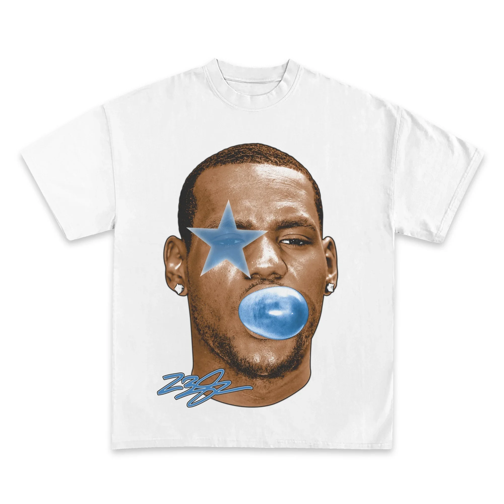 Lebron James บาสเกตบอล Star T  - Streetwear Brand Marketing บทวิจารณ์และราคา