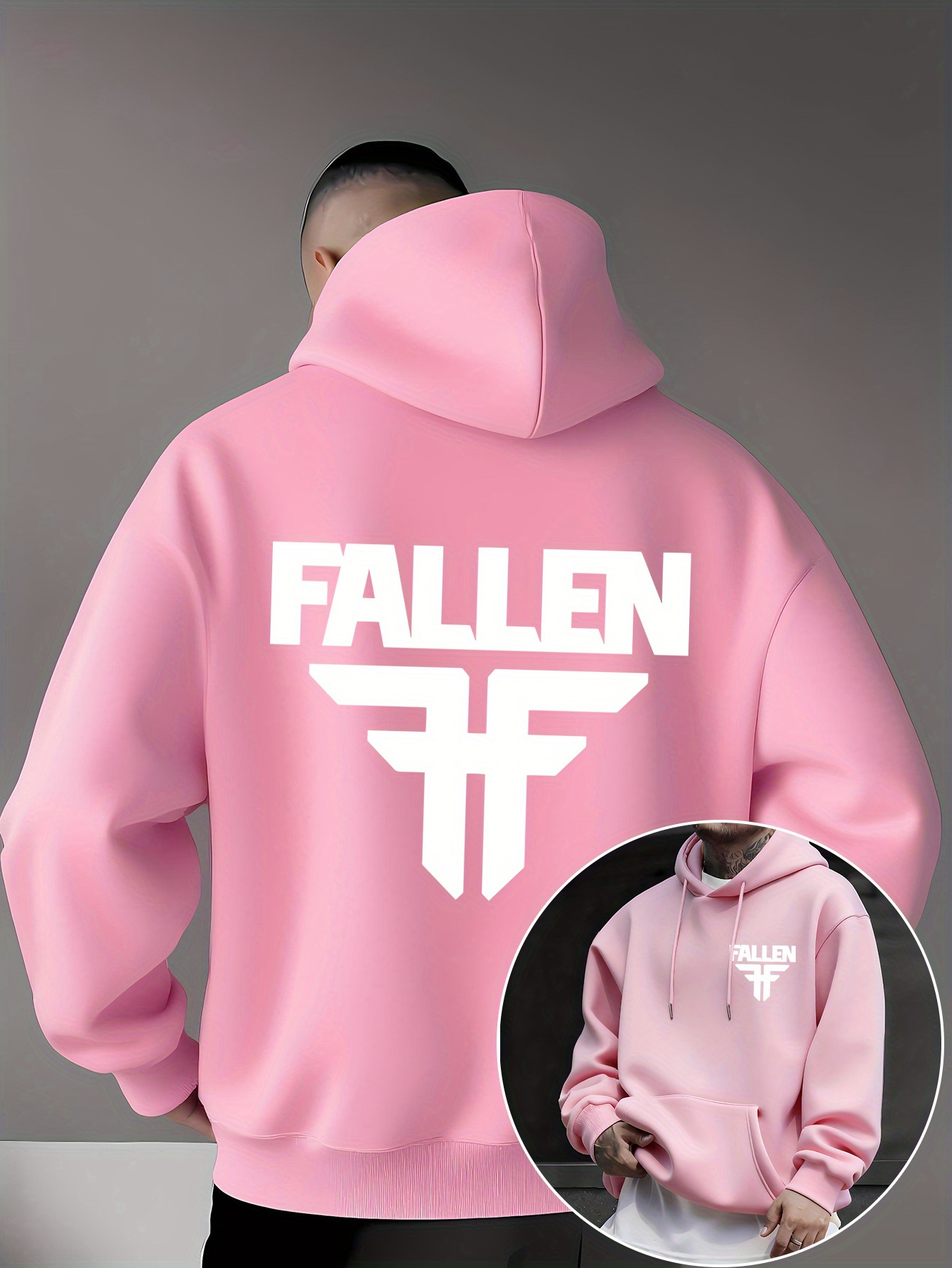 เสื้อฮู้ดสไตล์สเก็ต FALLEN สำห - Streetwear Brand Logo Design บทวิจารณ์และราคา
