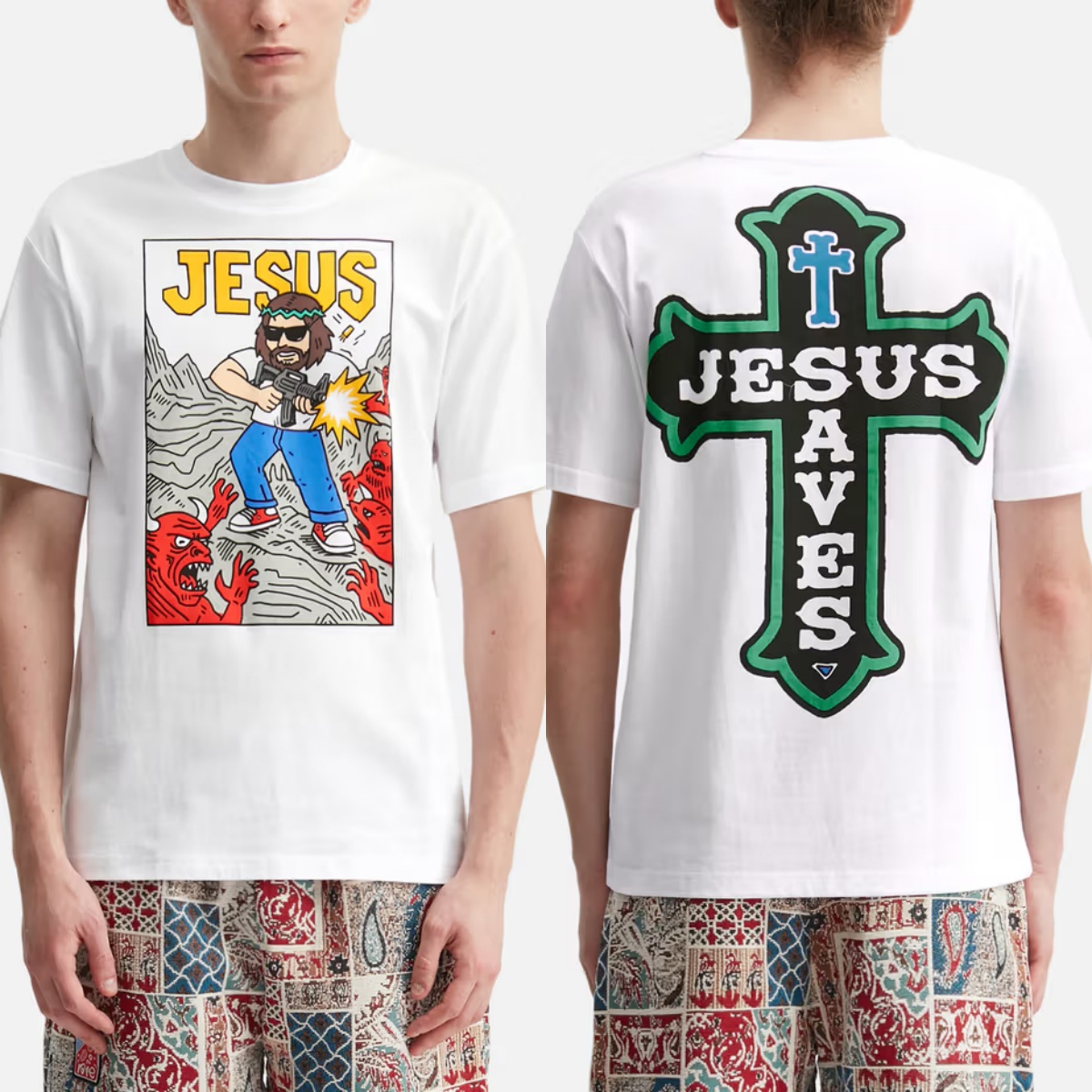 เสื้อยืดแบรนด์แฟชั่น Jesus Rep - Streetwear Brand Paris บทวิจารณ์และราคา