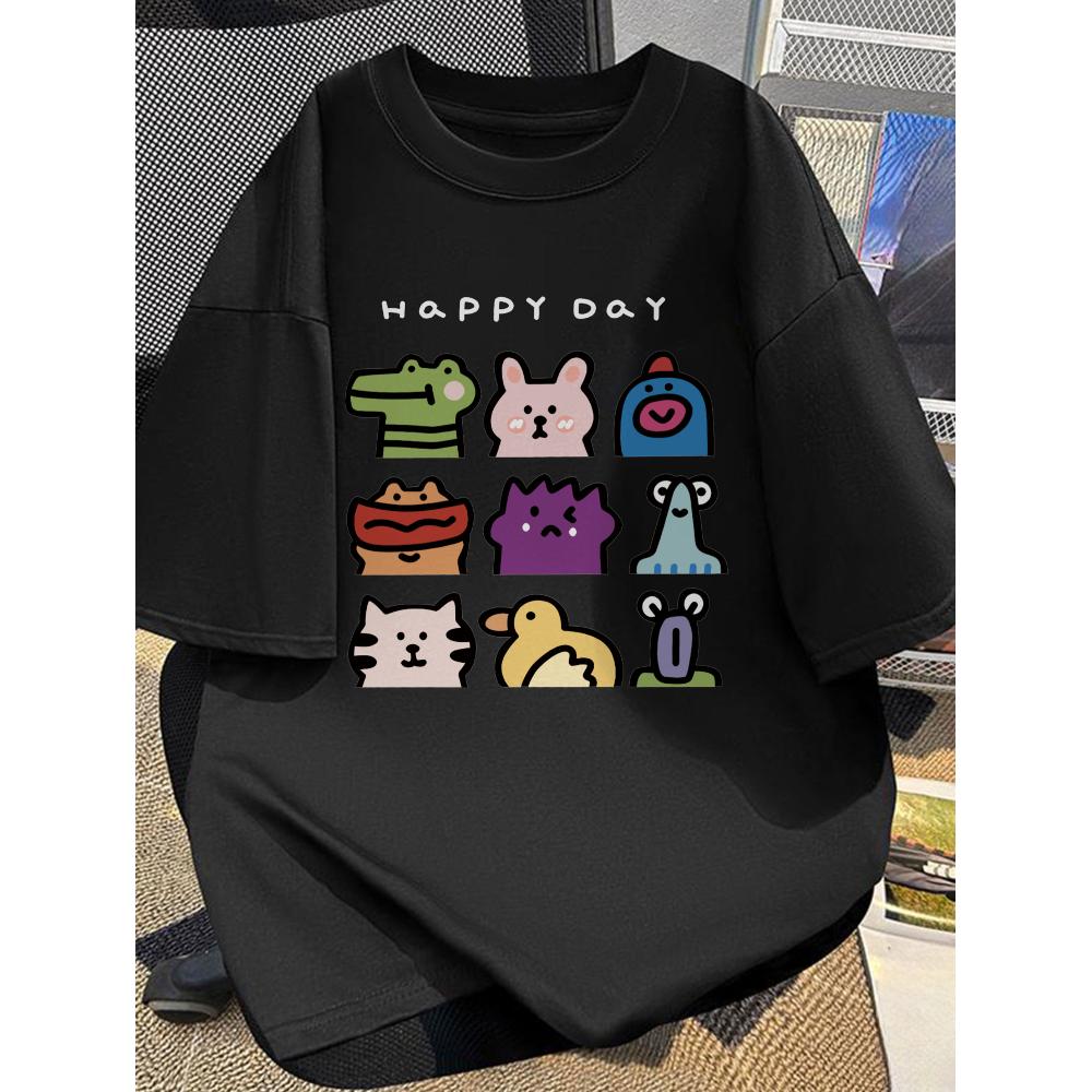 เสื้อยืดผ้าฝ้ายลายกราฟิกตลกๆ ส - Streetwear Brand Graphic Designer บทวิจารณ์และราคา