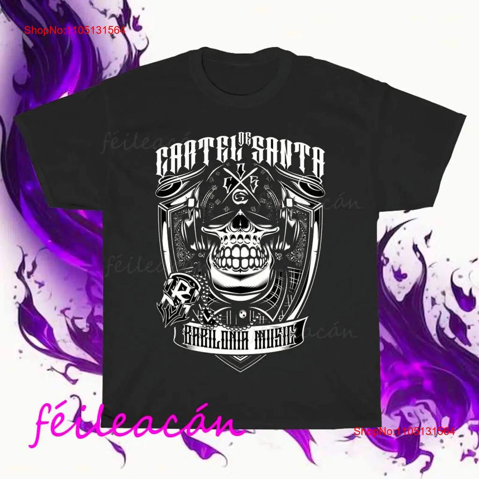 เสื้อยืดลาย Cartel de Santa สไ - Streetwear Brand Logo Design บทวิจารณ์และราคา