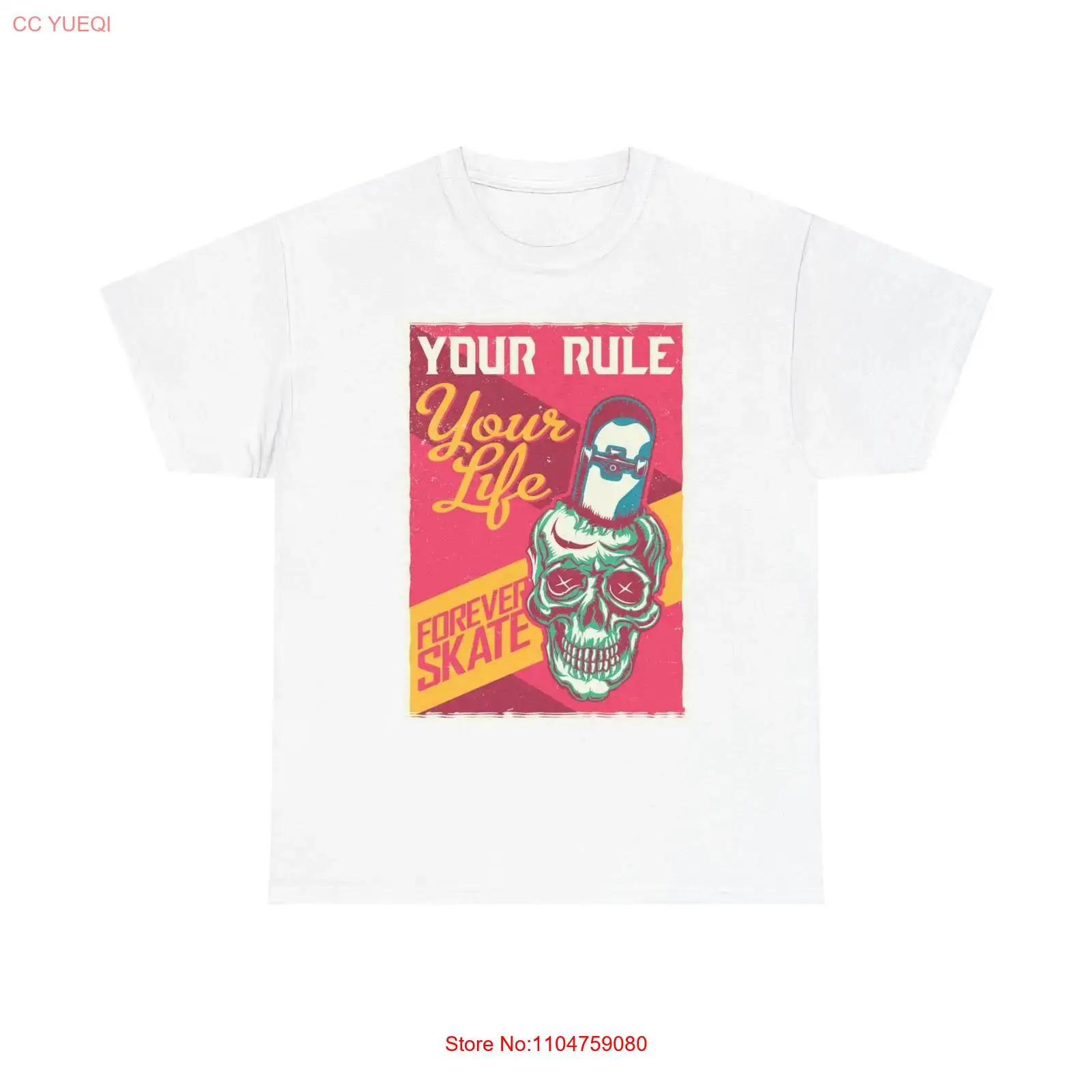เสื้อยืด Forever Skate แบรนด์ใ - Streetwear Brand Graphic Designer บทวิจารณ์และราคา