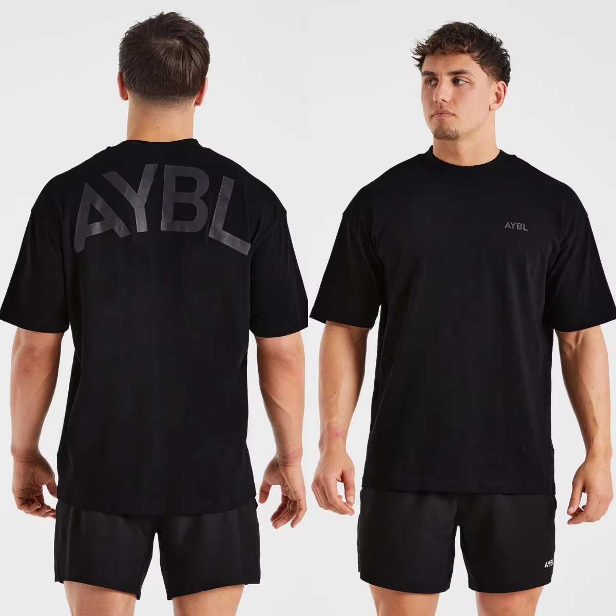 เสื้อยืดลายกราฟิกผ้าฝ้าย แบรนด - Streetwear Gym Brand บทวิจารณ์และราคา