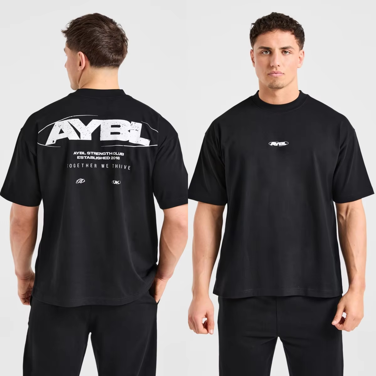 เสื้อยืดลายกราฟิกผ้าฝ้าย แบรนด - Streetwear Gym Brand บทวิจารณ์และราคา