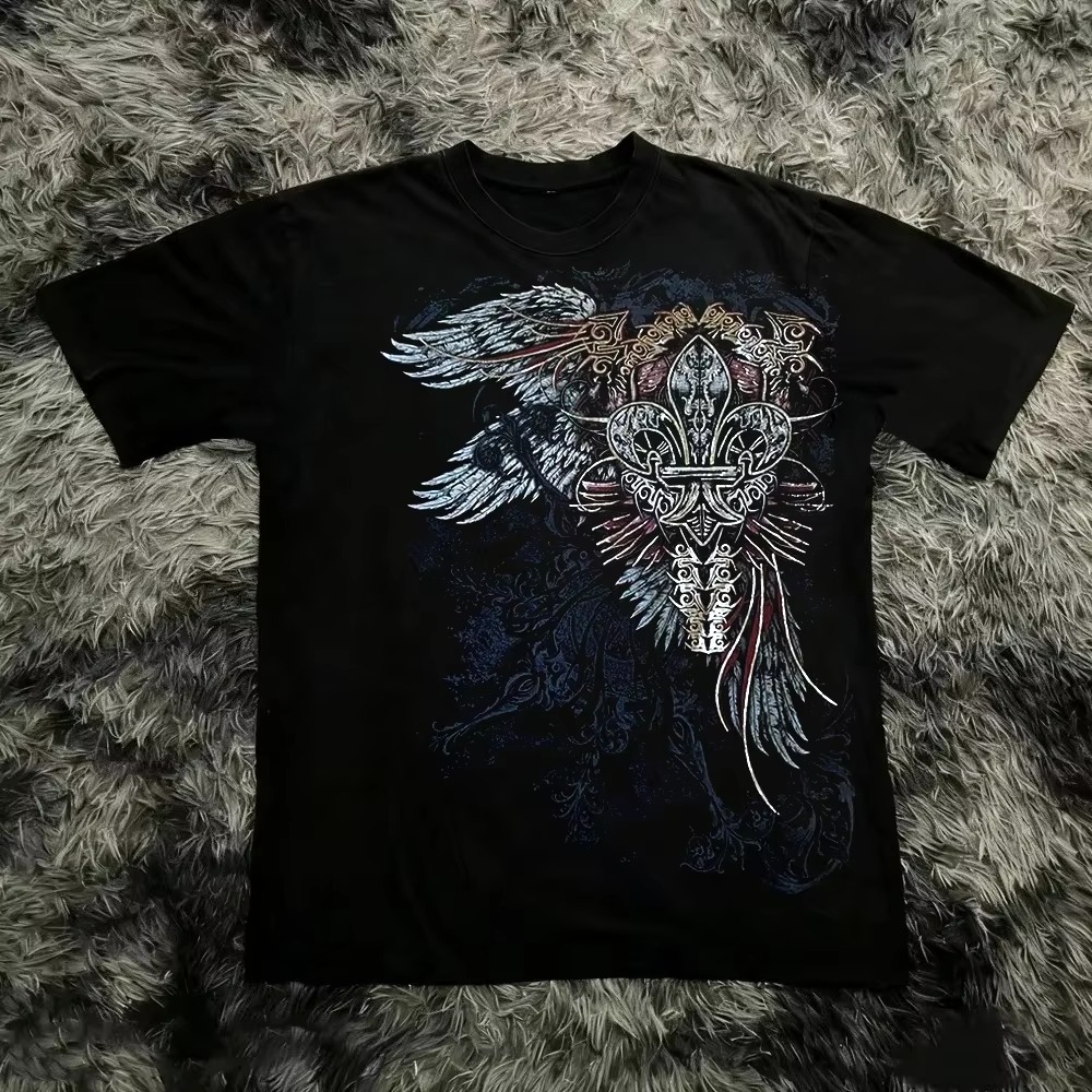 เสื้อยืดลายกราฟิกสไตล์กอธิค ยุ - Top Streetwear Brand Usa บทวิจารณ์และราคา